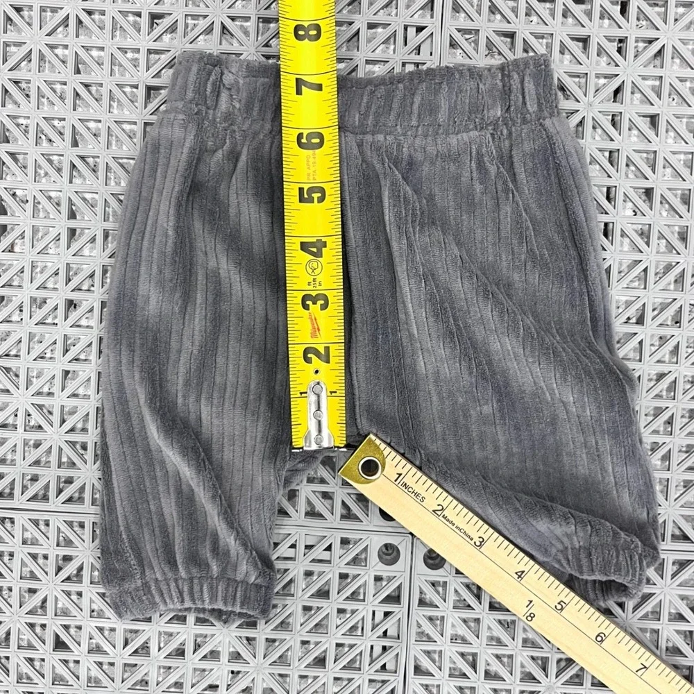 Carter's Child of Mine 2pc Outfit Set Boys 0-3M‎ Grey Plaid Hooded Shirt Pants